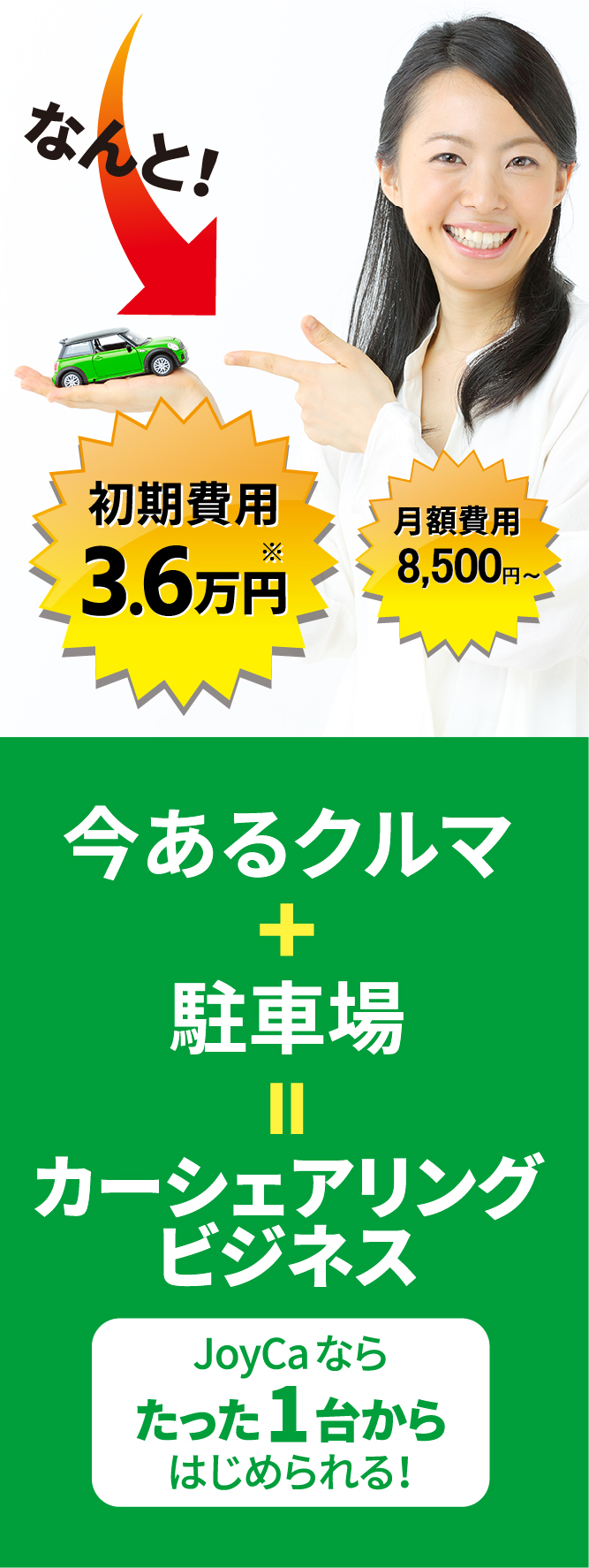 車載器、Webシステム コールセンター、カード決済等 必要機能をオールインワン パッケージでご提供！